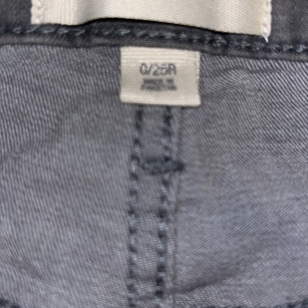 High Rise Gray Skinny Jeans - Picture 5 of 5
